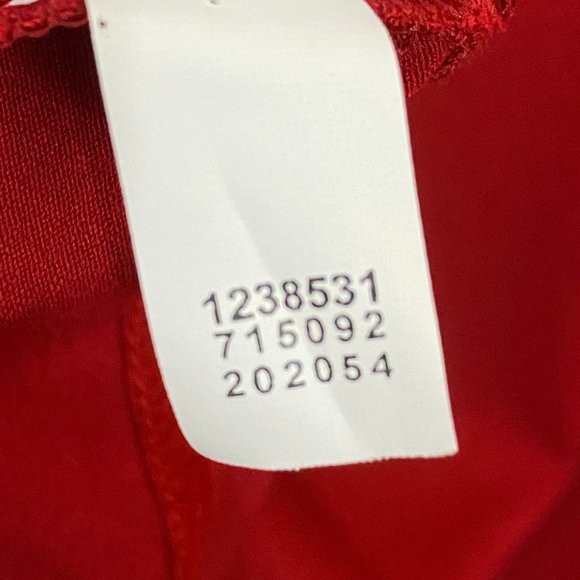 J. JILL Wearever Collection Red Ruched Side Stretch Dress Size S - Picture 6 of 8